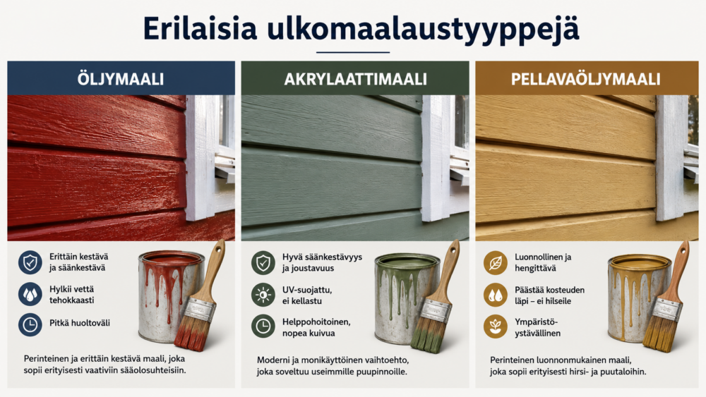 Maalien Vertailu